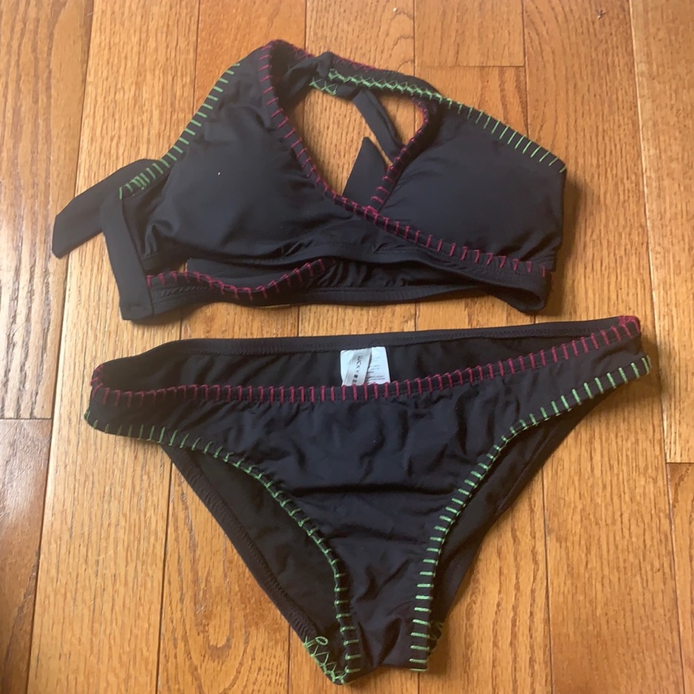 Lucky Brand black bikini